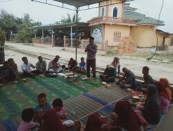 Ratusan Warga Nagori Marayap Siap Menangkan Calon Kades Nomor Urut 3