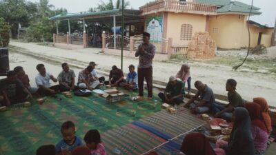 Ratusan Warga Nagori Marayap Siap Menangkan Calon Kades Nomor Urut 3