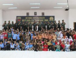 Danrindam I/BB Pimpin Acara Syukuran Dalam Rangka HUT Ke-73 Rindam I/BB Tahun 2023