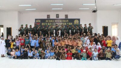 Danrindam I/BB Pimpin Acara Syukuran Dalam Rangka HUT Ke-73 Rindam I/BB Tahun 2023