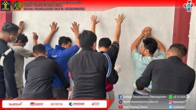 Ciptakan Rasa Aman, Lapas Pematang Siantar Kembali Gelar Razia Rutin Blok Hunian Warga Binaan