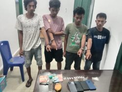 Kodim 0207/Simalungun Gempur Peredaran Narkoba, 2,5 Gram Sabu dan Empat Pelaku di Amankan