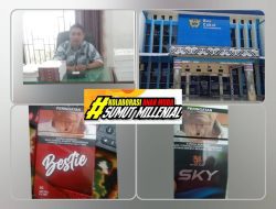 Ketua Penggerak K.A.M Sumut Millenial: Copot Kepala Bea Cukai Pematang Siantar, Rokok Ilegal Merajalela!