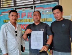 korban kedua Pengeroyokan di jalan merpati melapor ke polres Siantar 