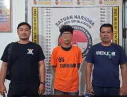Polsek Dolok Batu Nanggar Sikat Peredaran Narkoba di Simalungun