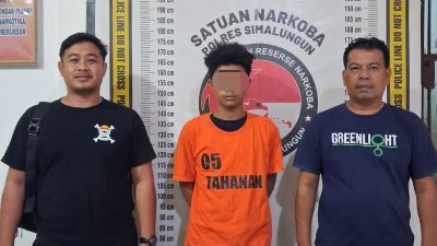 Polsek Dolok Batu Nanggar Sikat Peredaran Narkoba di Simalungun