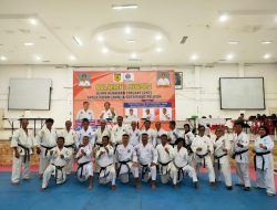 Pengcab Simalungun Perguruan Karate- Do Tako Indonesia Sukses Selenggarakan Ujian Kenaikan Tingkat Sabuk Hitam