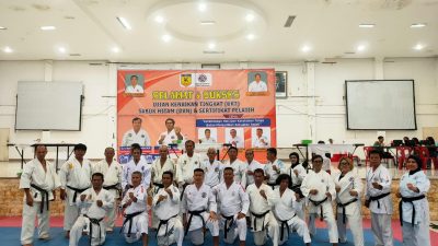 Pengcab Simalungun Perguruan Karate- Do Tako Indonesia Sukses Selenggarakan Ujian Kenaikan Tingkat Sabuk Hitam